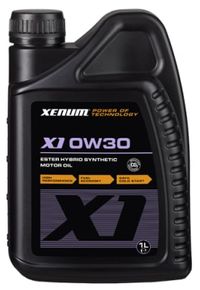Синтетическое моторное масло с эстерами X1 0W30 С3 1 литр  1679001 Xenum