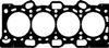 Фото Прокладка головки блока цилиндров (толщина: 0,45мм) MITSUBISHI CARISMA, COLT V, ECLIPSE, LANCER VI 1.6/1.8 04.94-06.06 Elring 020030 Elring