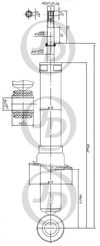 Фото JD АМОРТИЗАТОР ГАЗОМАСЛЯНЫЙ ЗАДНИЙ /341322/ JAA0002 JAA0002 Jd