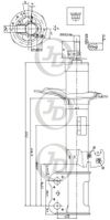 Фото JD АМОРТИЗАТОР ГАЗОМАСЛЯНЫЙ /334324/ JAS0001 JAS0001 Jd