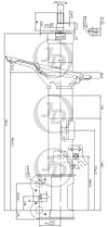 Фото JD СТОЙКА ГАЗОМАСЛЯНАЯ ПЕРЕДНЯЯ ЛЕВАЯ /334332/ JAS0031 JAS0031 Jd