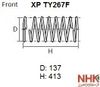 Фото Пружина подвески передняя Nhk XPTY267F Nhk