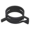 Фото Хомут пружинный 28 (26.1-30.2/12мм). мин.27мм. самозажимной. хром-цинк(dacromet).черный Airline ADSH016 Airline