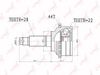 Фото ШРУС наружный подходит для KIA Spectra 1.5 (ABS) 00, MAZDA Xedos/626 1.8 97-99 CO-3630A CO3630A Lynx