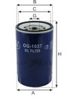 Фото Фильтр масляный GOODWIL OG1037 (ан.W1160/OP626/LF3506/ JX1016 LF16285 612630010239 1000428206) Goodwill OG1037 Goodwill