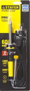 Фото Паяльник с долговечным жалом STAYER SV55300-60 60 Вт+припой 08908 Stayer 5530060 Stayer