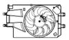 Фото Мотор вентилятора на радиатор ВАЗ 2190 15- в сборе с диффузором Luzar LFK0193 Luzar