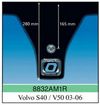 Фото volvo s40 04- v50 04- стекло ветровое зеленое - solar control -датчик (света иили дождя)-vin окно-и 8832AGSMVZ1R Agc