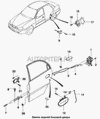 Фото Петля двери задней Lanos, Sens правая ZAZ Zaz 96224312 Zaz