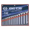 Фото KING TONY Набор комбинированных ключей, 5/16"-1-1/4", 14 предметов 1214SR King Tony