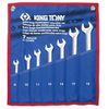 Фото KING TONY Набор комбинированных удлиненных ключей, 8-19 мм, чехол из теторона, 7 предметов 12C7MRN King Tony