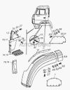 Фото Надставка крыла левая 65115-8403171 Камаз 651158403171 Камаз