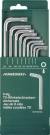 Фото Комплект угловых ключей "TORX" Jonnesway H07M09S Jonnesway