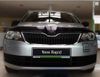 Фото Дефлектор капота темный SKODA Rapid 2012-2020 / Шкода Рапид Sim NLDSSCRAP1212 Sim