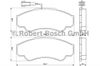 Фото Колодки тормозные PEUGEOT Boxer CITROEN Jumper FIAT Ducato (94-) передние (4шт.) BOSCH 0986424769 Bosch