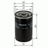 Фото Фильтр масляный 405,406,409 дв. "BOSCH" Bosch 0986452023 Bosch