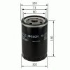 Фото Фильтр маслянный 0 986 452 063 (Bosch) Bosch 0986452063 Bosch