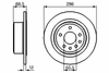 Фото Тормозной диск задний Левый/Правый OPEL OMEGA B 2.0-3.2 03.94-07.03 0986478609 Bosch