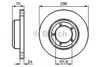 Фото ДИСК ТОРМОЗНОЙ LAND ROVER: DEFENDER 90 -, DEFENDER Bosch 0986478824 Bosch