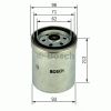 Фото Дизельный топливный фильтр n4294 Bosch 1457434294 Bosch