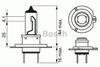 Фото Лампа головного света  Н7 (55) РХ26d +50% 12v Bosch 1987302079 Bosch