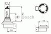 Фото лампа галогеновая H11 Pure Light Bosch 1987302084 Bosch