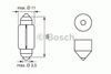 Фото Лампа двухцокольная 24V, C5W, L=35 Bosch 1987302507 Bosch