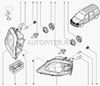 Фото Крышка фары правой Lada Largus Автоваз 6001548133 Автоваз