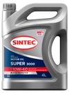 Фото Sintec Супер 3000 SAE 10W40 API SG/CD 4л Sintec 600240 Sintec