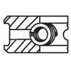 Фото Кольца поршневые CITROEN/PEUGEOT 1.1 d72 1.5-1.5-2.5                                                 Knecht/Mahle 04018N0 Knecht/Mahle