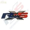 Фото Самоклеющаяся эмблема RX5 X5 Resourse