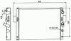 Фото Радиатор системы охлаждения IVECO Daily 2.8D 89- Nrf 58243 Nrf
