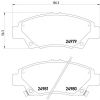 Фото К-т дисков. тормоз. колодокHonda Insight 2009- Ant. Honda Jazz 2008- F Textar 2497901 Textar