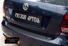 Фото Volkswagen  Polo V 2016-2019 Накладка на задний бампер NV166102 Русская Артель