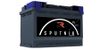 Фото АКБ  SPU7510 SPUTNIK 75 А/ч, ТХП 640А, прямой полярности,  конус, 276x175x190 мм Sputnik SPU7510 Sputnik