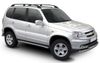 Фото Защита порогов d57 + комплект крепежа Chevrolet Niva 2009 Rival R1004007 Rival