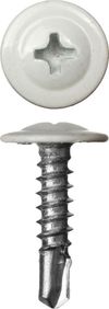 Фото Саморезы ПШМ-С со сверлом для листового металла, 16 х 4.2 мм, 500 шт, RAL-9003 б 300211420169003 Зубр