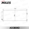 Фото Радиатор кондиционера NISSAN ALMERA N16/PRIMERA P12 1.5/1.8/2.0 00- Miles ACCB043 Miles