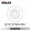 Фото Диск тормозной OPEL Astra (2004-) передний Miles K000253 Miles