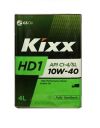Фото Моторное масло KIXX HD1  SAE 10W40 API CI-4 синт. (   4л) L206144TE1 Kixx