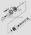 Фото Подшипни�к игольчатый планетарной передачи ступицы SDLG933/936/4*38/4090000003 SDLG 4090000003 SDLG