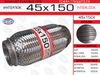 Фото гофра глушителя!45x150\ усиленная (INTERLOCK) EuroEx 45X150IL EuroEx