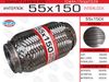 Фото гофра глушителя!55x150 усиленная (INTERLOCK) EuroEx 55X150IL EuroEx