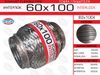 Фото гофра глушителя!60x100\ усиленная (INTERLOCK) EuroEx 60X100IL EuroEx