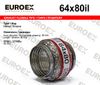 Фото Гофра глушителя 64x80 усиленная (INTERLOCK) EuroEx 64X80IL EuroEx