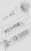 Фото Палец мотора редуктора хода Hitachi 4600108 Hitachi