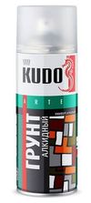 Фото Грунт-спрей KUDO универсальный алкидный белый (520мл) (KU-2004) KU2004 Kudo