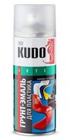 Фото Грунт-спрей KUDO для пластика белый акриловый (RAL 9003) (520мл) (KU-6003) KU6003 Kudo