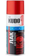Фото Лак для тонировки фонарей черный KUDO аэрозоль 520мл KU9021 Kudo