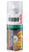 Фото Лакокрасочные материалы KUDOKU-9032 KUDO Декоративное покрытие для стекла Эффект инея Голубой 520 мл аэрозоль Kudo KU9032 Kudo